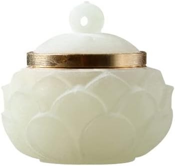 Mascot Exorcism Ward Off Evil Spirits Bring Lucky 夜光莲花香囊盒diy钥匙扣手机链汽车挂件配件饰复古中国风可开合(夜光莲花香囊 配件)