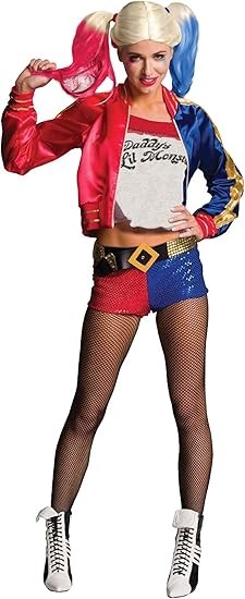 Rubies Women's Suicide Squad Harley Quinn Deluxe Costume